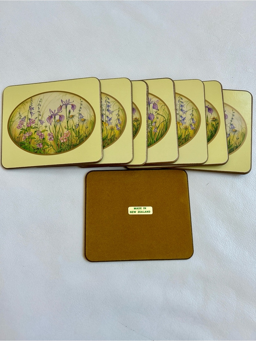 Vintage Lunden "Field Flowers" Coasters